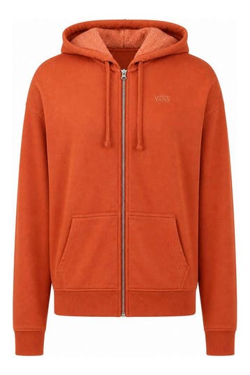 Vans Hoodie in maat XS Oranje, Kleding | Dames, Truien en Vesten, Vans, Verzenden, Zo goed als nieuw, Overige kleuren