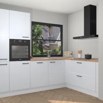 Sneeuwwitte keuken Metz 124377, Huis en Inrichting, Keuken | Complete keukens, Verzenden, Nieuw