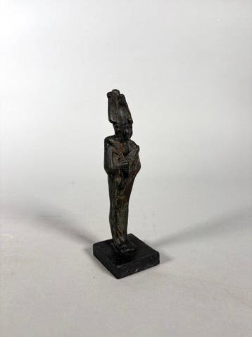 Oud-Egyptisch Brons, Osiris sculptuur - 17 cm