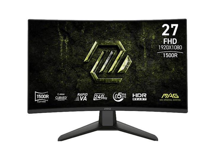 Msi - Full HD Gaming Monitor - 27 inch, Computers en Software, Monitoren, VA, Curved, Gaming, Full HD, Nieuw, Verzenden