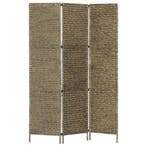 vidaXL Kamerscherm met 3 panelen 116x160 cm waterhyacint, Verzenden, Nieuw
