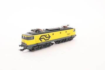 Lima H0 - Elektrische locomotief (1) - 1307 geel met groot, Nieuw