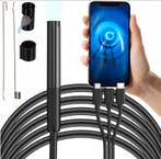 Endoscoop 2 meter - Micro USB + USB-C + Lightning - Ø8mm, Doe-het-zelf en Verbouw, Ophalen of Verzenden, Nieuw
