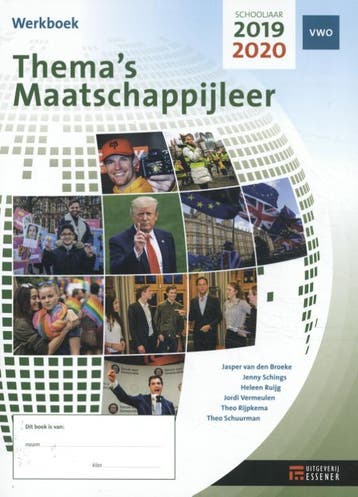 Themas Maatschappijleer Werkboek VWO 2019-2020 - Heleen, Verzenden, Gelezen, Heleen Ruijg
