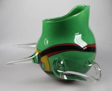 Ioan Nemtoi (RO, 1964) - Vaas - Glas - Glaskunst, Antiek en Kunst
