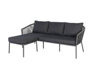 Chaise Longue Loungeset  Limoges  Antraciet  Rope  The Outsi, Verzenden, Nieuw