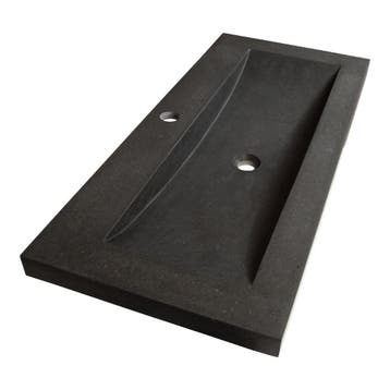 Brauer Magma Wastafel - 100 cm - met 1 Spoelbak en 1, Ophalen of Verzenden, Nieuw