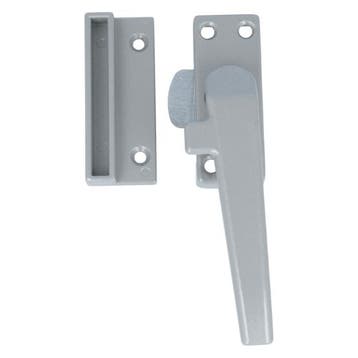 ODShop raamsluiting met sluitplaat rechts aluminium grijs, Verzenden, Nieuw