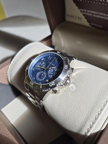 Mercury - Swiss Chronograph - ME390-SS-9 - Zonder, Nieuw
