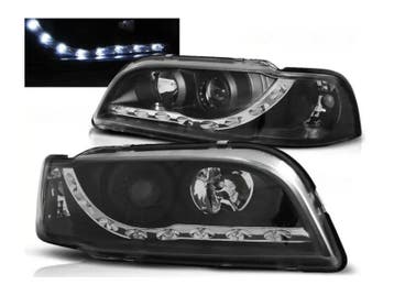 Daylight Black koplampen geschikt voor Volvo V40 S40 2e kans, Auto-onderdelen, Verlichting, Verzenden, Gebruikt, Volvo
