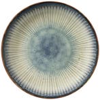 Borden | GRACE | Porselein | Blauw | 12 Stuks | Ø210mm Gural, Verzenden, Nieuw in verpakking