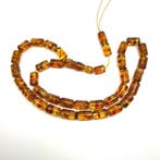 Tesbih-gebedskralen, tonvormig. - Barnsteen - Baltic amber -