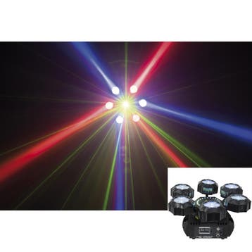 (B-Stock) Showtec Airwolf multi-effect, Verzenden, Nieuw
