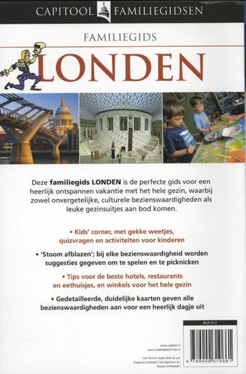 Capitool familiegidsen -  Londen 9789000310661 Vincent Crump, Verzenden, Gelezen, Vincent Crump