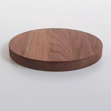 HOCHO Walnoten Houten Onderzetter Ø100mm – Luxe & Duurzaa, Ophalen of Verzenden, Nieuw