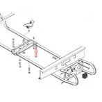 AL-KO Reservewielhouder Klemschaal, Ophalen of Verzenden, Nieuw