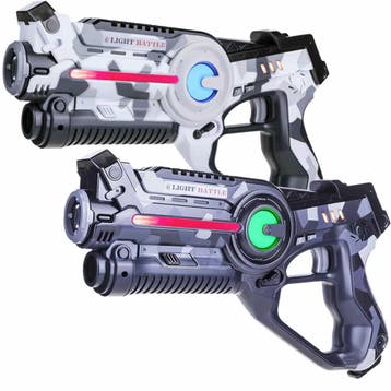 NIEUW: Light Battle Active Camo Laser game Set - 2 Laserguns, Ophalen of Verzenden, Nieuw