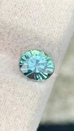Zonder minimumprijs Groen, Blauw Saffier - 1.01 ct -, Nieuw