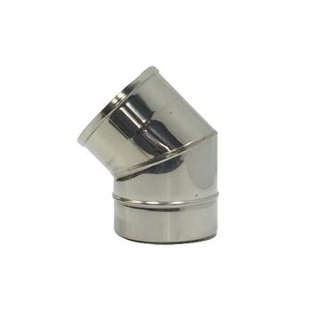 Concentrisch 100 X 150 Mm Bocht 45 Graden, Nieuw