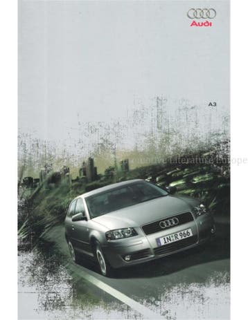 2004 AUDI A3 BROCHURE SPAANS, Boeken, Nieuw, Audi, Author
