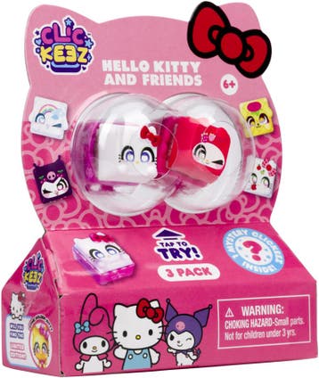 Clickeez Hello Kitty & Friends (3-pack) | Goliath - Hobby, Verzenden, Nieuw