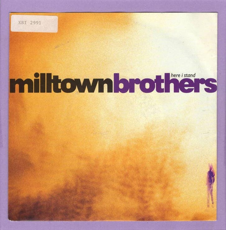 Milltown Brothers – Here I Stand / Dont Breathe In (1-7-Vi, Cd's en Dvd's, Vinyl Singles, Ophalen of Verzenden