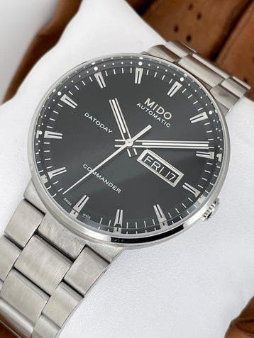 Mido - Commander II Datoday Automatic - M014.430.11.051.80 -, Nieuw