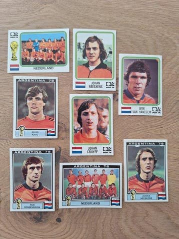 Panini Sonrics / World Cup Story 1974 and 1978 Netherlands, Verzamelen, Nieuw
