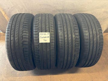225/60 R18 Zomerbanden - Continental, Bridgestone & meer, Auto-onderdelen, Banden en Velgen, Ophalen, 18 inch, Gebruikt, Band(en)