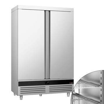 GGM Gastro | Horeca koelkast rvs PREMIUM - 1200L - 2-deurs |, Verzenden, Nieuw in verpakking, Koelen en Vriezen