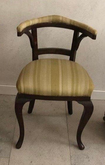 Fauteuil - Hout, Textiel - Originele mobiel, Nieuw