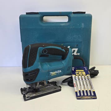 Makita 4350T Decoupeerzaag Incl. Koffer | Nette Staat, Ophalen of Verzenden, Nieuw