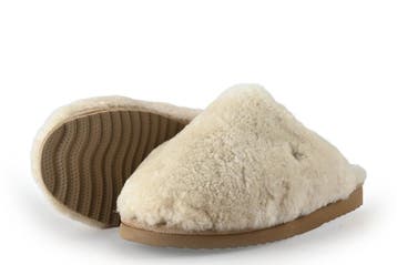 Warmbat Pantoffels in maat 39 Beige, Kleding | Dames, Schoenen, Verzenden, Beige, Pantoffels of Sloffen, Gedragen