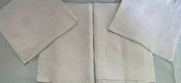 ricami fatti a mano - Laken (3) - 246 cm - 225 cm - laken