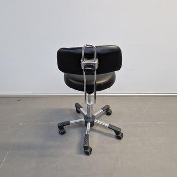 Greiner medische werkstoel - zwarte skai, Ophalen of Verzenden, Nieuw