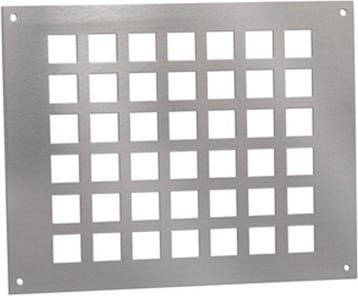 - Nedco Ventilatieplaten 250x200mm - alu, Ophalen of Verzenden, Nieuw