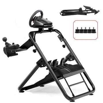 Wheel stand - Racestuur standaard - Stuurwielhouder - Zwart, Verzenden, Zo goed als nieuw