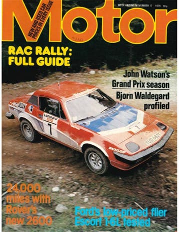 1979 MOTOR MAGAZINE 17 NOVEMBER ENGELS, Nieuw, Author