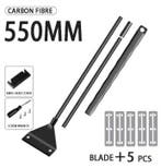 Aquarium Algen Schraper met 5 Mesjes Lange Steel, Verzenden, Nieuw