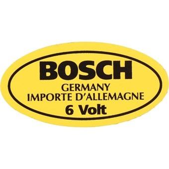 Sticker 6 Volt voor Porsche 356, Verzenden, Nieuw