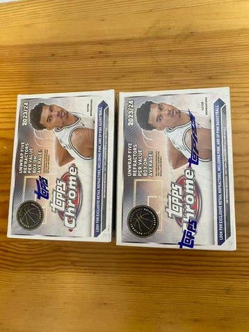 2023/24 Topps Topps Chrome Victor Wembanyama Originele, Nieuw