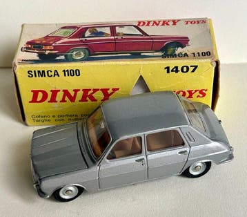 Dinky Toys 1:43 - Modelauto - Simca 1100 No 1407 - Bijna, Nieuw
