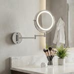 Draaibare Spiegel Chroom | 5x Vergroting | Premium | OP=OP, Huis en Inrichting, Badkamer | Badtextiel en Accessoires, Ophalen of Verzenden