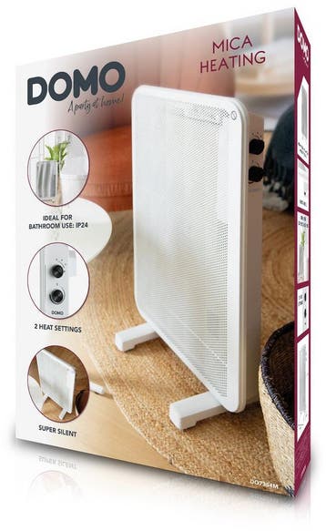 DOMO DO7354M Micaverwarming – Elektrische verwarming – 2, Ophalen of Verzenden, Zo goed als nieuw