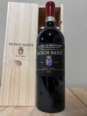 2020 Biondi Santi, Tenuta Greppo - Brunello di Montalcino, Nieuw