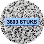 Fako Bijoux - Emoji / Smiley Kralen Bulk - Acryl - 7mm -, Verzenden, Nieuw