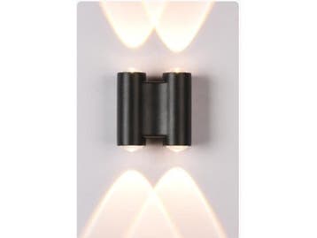 Veiling - 4 x Tweezijdige LED Wandlamp – 4W – 3500K –, Nieuw