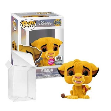 Funko Pop!  The Lion King - Simba #496 Flocked Funko HQ, Verzenden, Nieuw