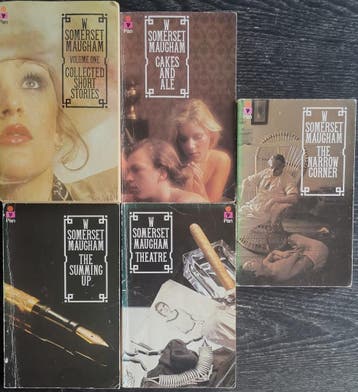 W Somerset Maugham - 5 books -              Gratis verzenden, Boeken, Taal | Engels, Verzenden, Gelezen, W Somerset Maugham, Fictie