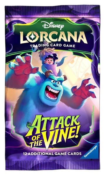 Disney Lorcana TCG - Attack of the Vine Booster Pack, Verzenden, Zo goed als nieuw